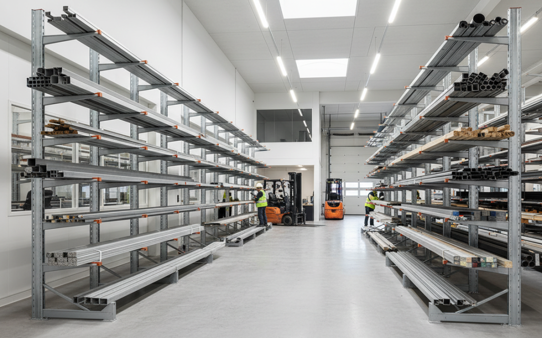 Cantilever léger : optimisez le stockage de charges longues